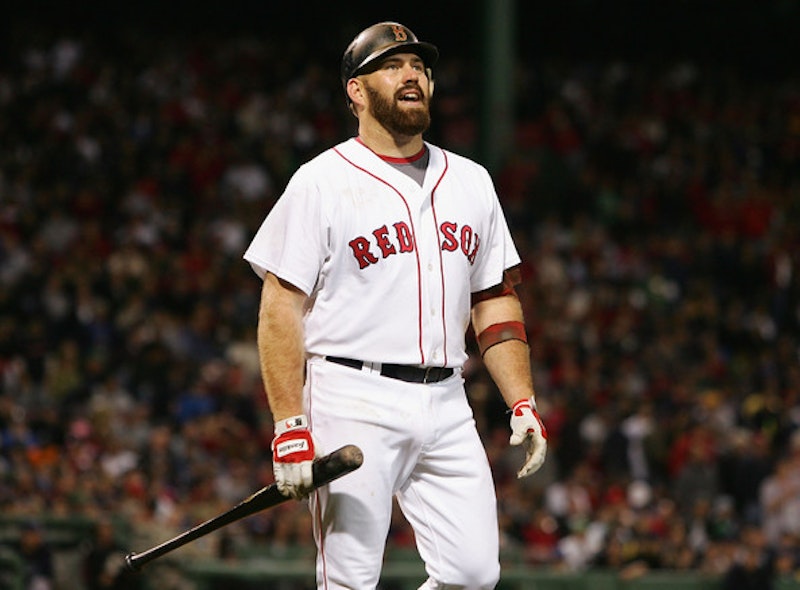 Boston Red Sox veteran Kevin Youkilis is safe at third and ready for games  that count 