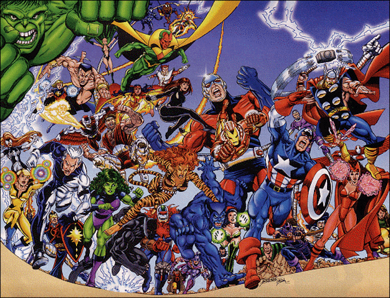 Superhero Smackdown: Avengers Vs. Captain Marvel 