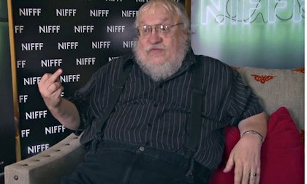 George R.R. Martin and His Personal Tureen of Shit