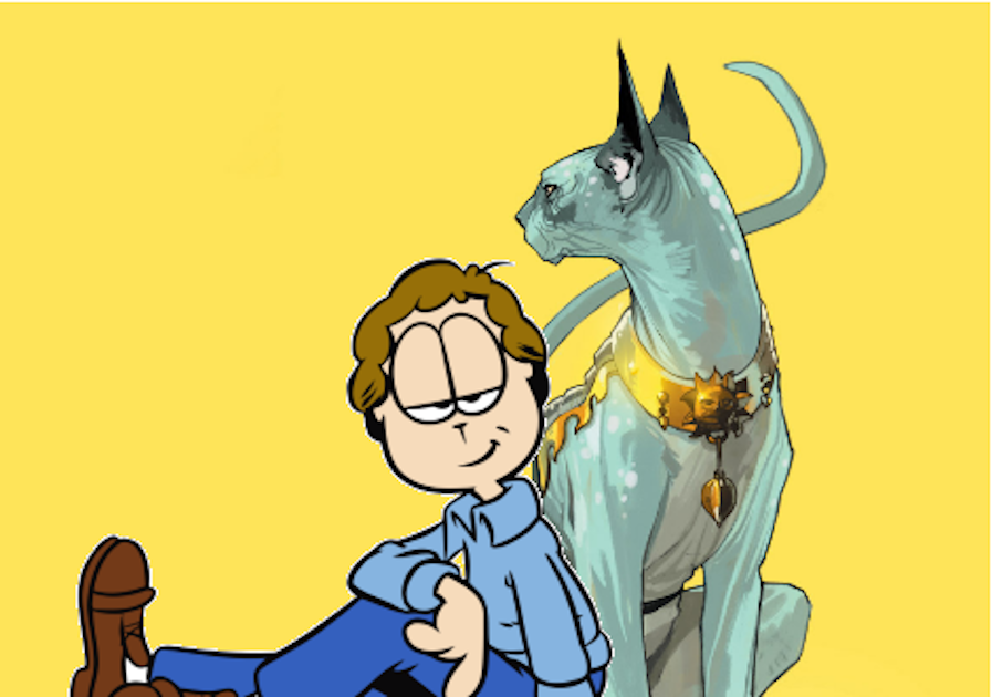 Garfield Minus Garfield Plus Lying Cat Www Splicetoday Com