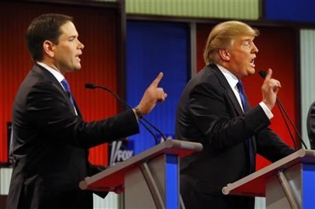 Trump And Poor Rubio After The Show | Www.splicetoday.com