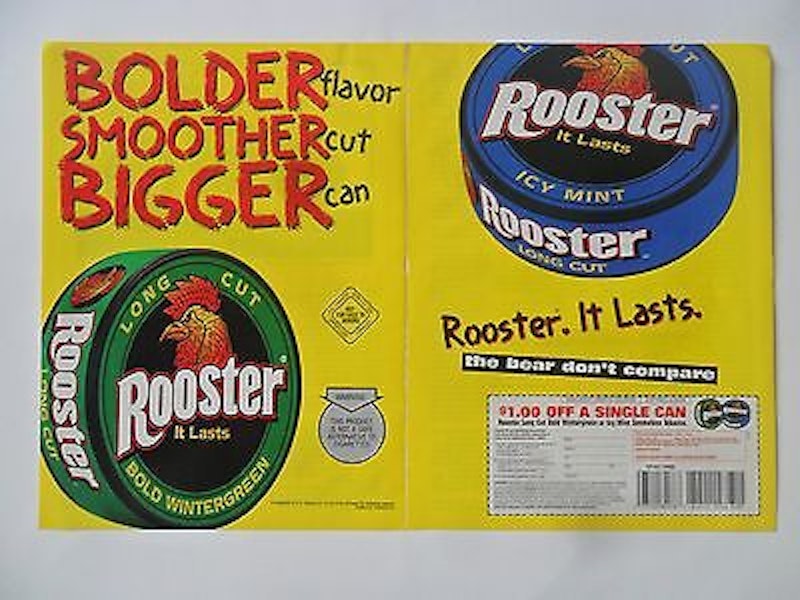 1999 print ad rooster snuff smokeless chewing tobacco.jpg?ixlib=rails 2.1