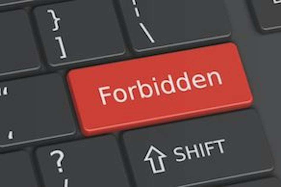 Fast-Growing List of Forbidden Words | www.splicetoday.com