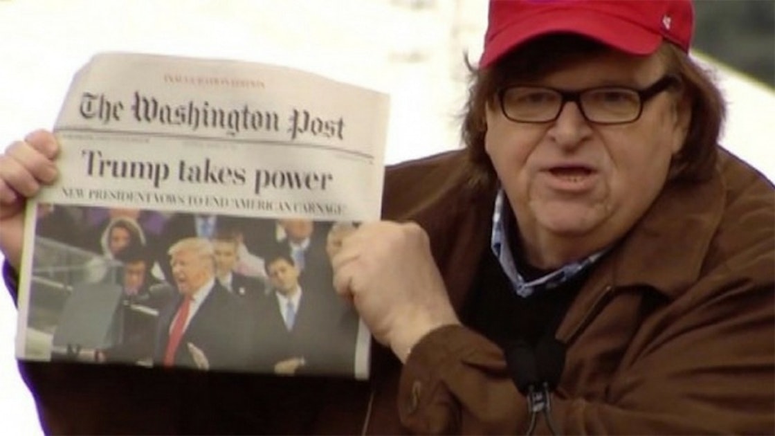 Michael moore 911 fahrenheit image
