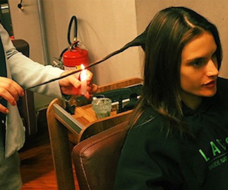 The Phenomenon of Fire Haircuts 