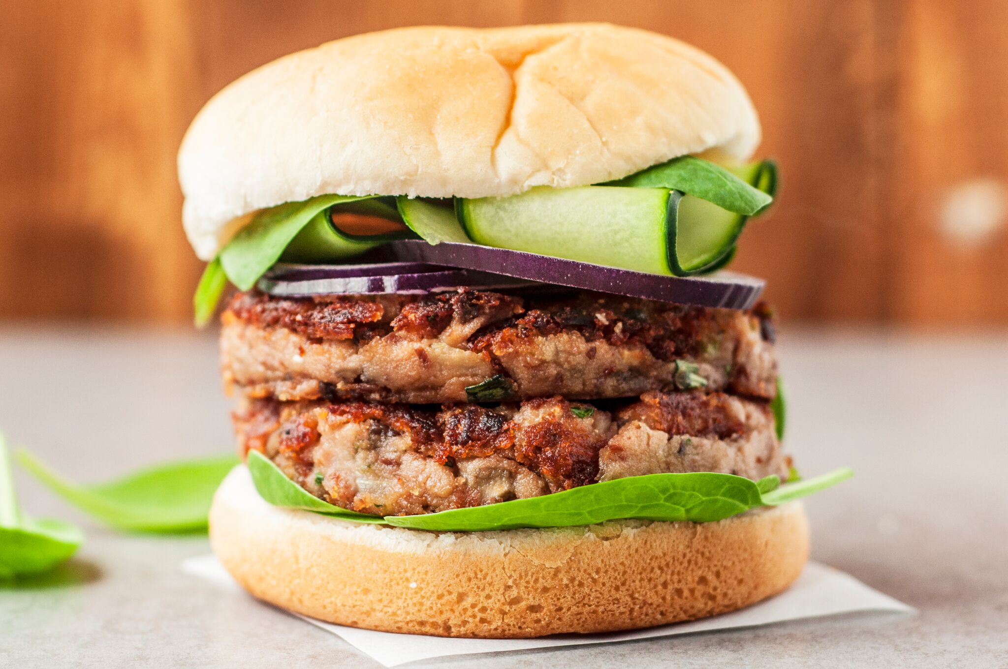 Vegan mushroom bean burger recipe 3378623 13 preview1 5b241897fa6bcc0036d2c9bf.jpeg?ixlib=rails 2.1