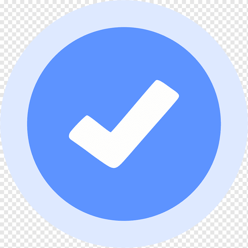 Png transparent blue and white check logo facebook social media verified badge logo vanity url blue checkmark blue angle text.png?ixlib=rails 2.1