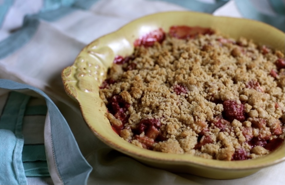 Raspberry Rhubarb | www.splicetoday.com