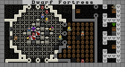 lager dwarf fortress ascii