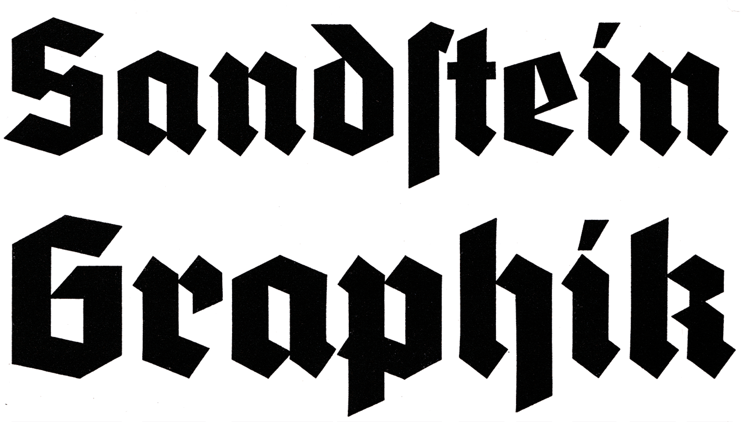 The Heaviness of German Letters