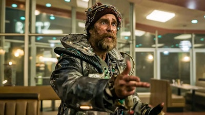 Sam rockwell as the man looking worried while pointing at something in good luck have fun don t die.jpg?ixlib=rails 2.1