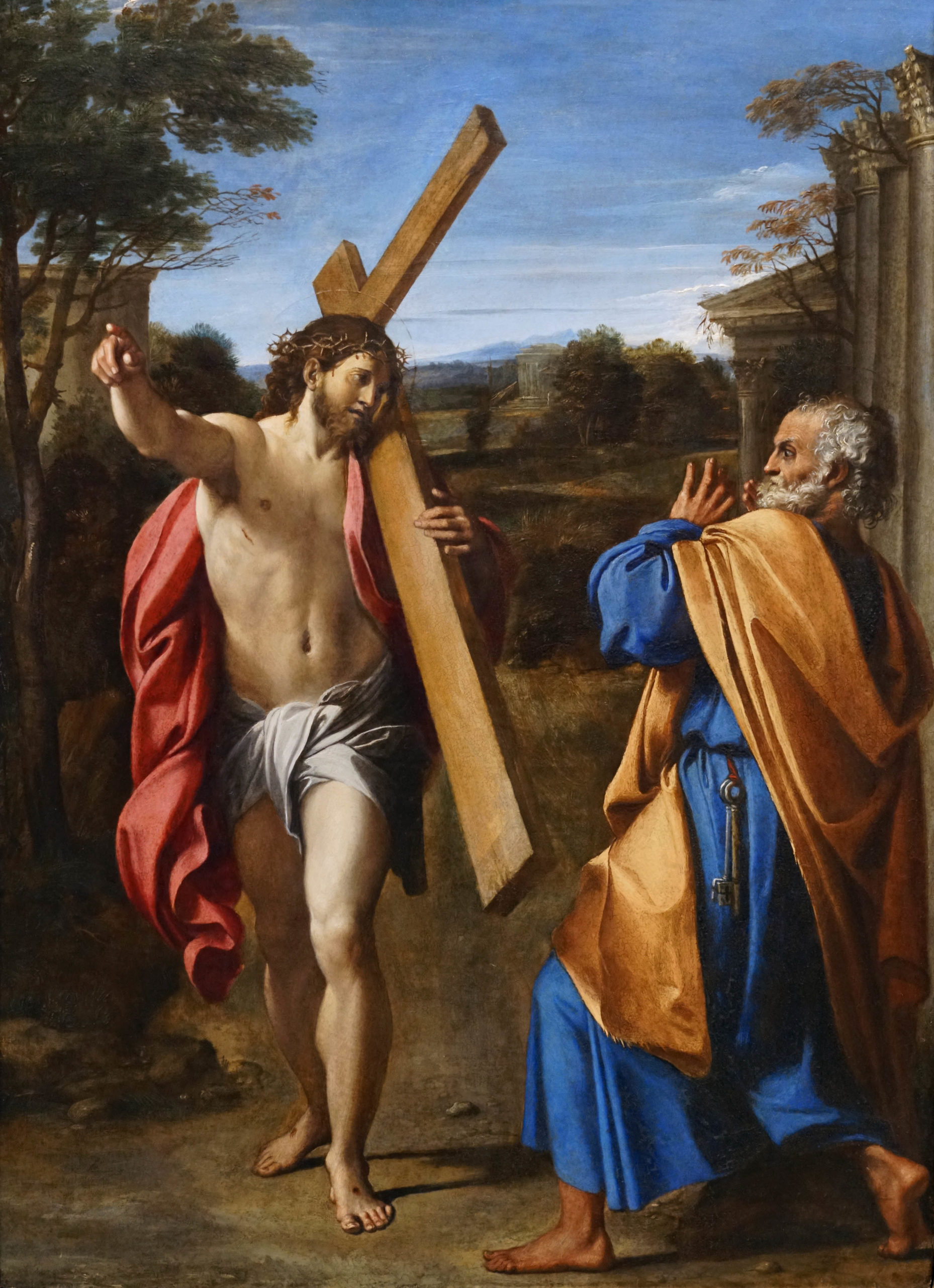 Christ meeting peter fleeing rome  carraci.jpg?ixlib=rails 2.1