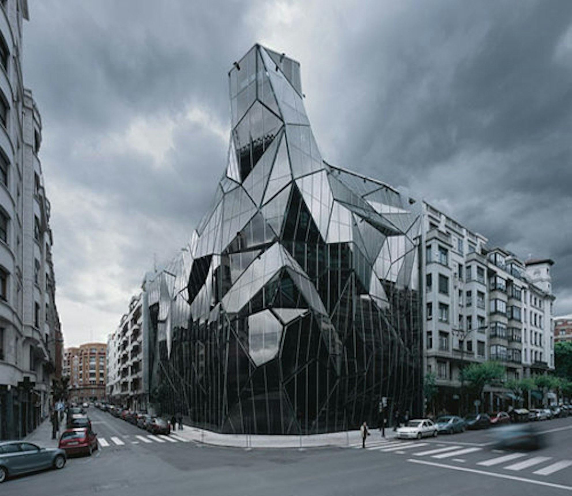 Unique building