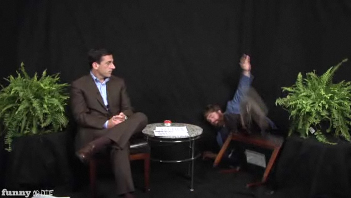 Another edition of Between Two Ferns Zach Galifianakis with Steve